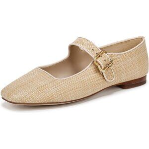 Sam Edelman Womens Beechwood Leather  Michaela Mary Jane Ballet Flat Shoes